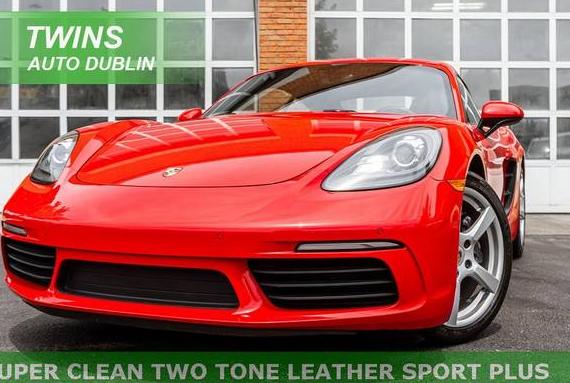 PORSCHE 718 CAYMAN 2018 WP0AA2A87JS260080 image